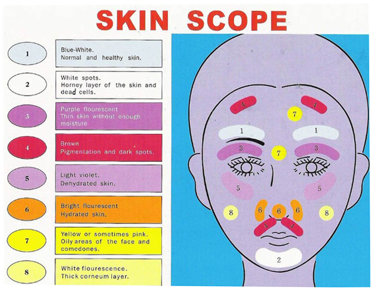 Skin Scanner Color Chart