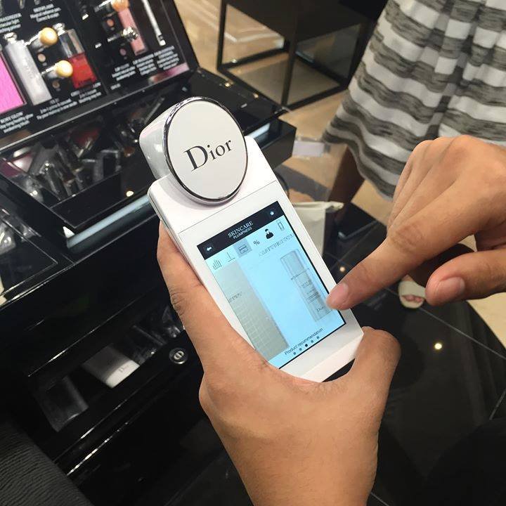 dior skin analyzer