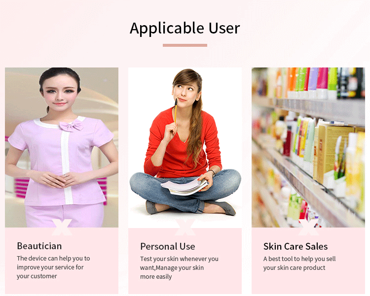 sam skin analyzer magnifier