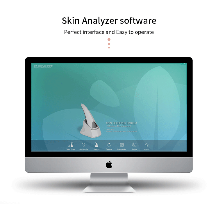 sam skin analyzer magnifier