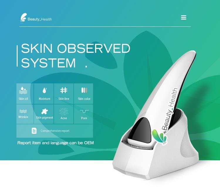 Portable skin analysis device